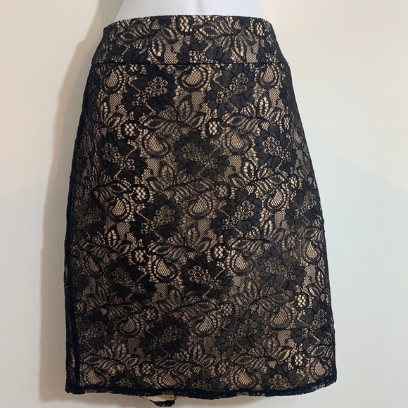 Black Lace Skirt by New York & co. Size 8 - Picture 1 of 7